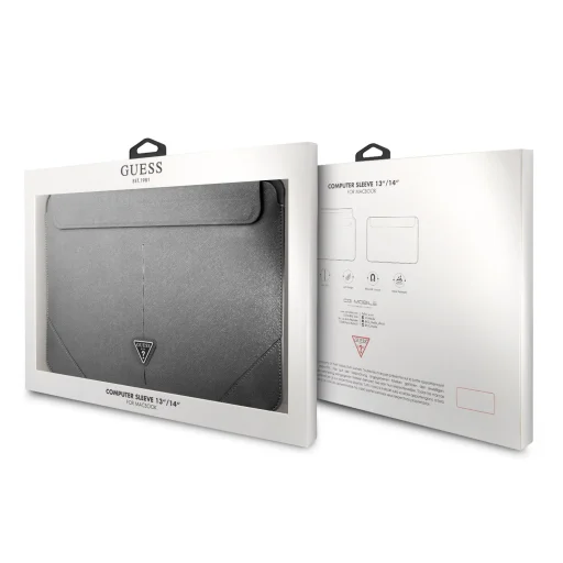 Guess 4G Triangle Sleeve 13/ 14'' laptop táska ezüst színben (GUCS14PSATLG) - 1