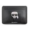 Macbook tok 16'' Karl Lagerfeld Head Embossed Sleeve fekete (KLCS16KHBK) thumbnail
