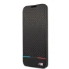 Samsung Galaxy S22+ Plus BMW M PC / TPU Tricolor Carbon hatású fliptok fekete (BMBKS22MPUCARTCBK) - 4