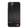 Samsung Galaxy S22 BMW M PC / TPU Tricolor Stripes hatású tok fekete (BMHCS22SPUCARTCBK) thumbnail