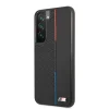 Samsung Galaxy S22 BMW PU Triangles Tricolor tok fekete (BMHCS22STRTBK) thumbnail