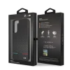Samsung Galaxy S22+ Plus BMW M PC / TPU Tricolor Stripes hatású tok fekete (BMHCS22MPUCARTCBK) thumbnail