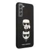 Samsung Galaxy S22+ Plus Karl Lagerfeld Karl Choupette Saffiano tok fekete (KLHCS22MSAKICKCBK) thumbnail