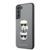 Samsung Galaxy S22+ Plus Karl Lagerfeld Karl Choupette Saffiano tok ezüst (KLHCS22MSAKICKCSL) thumbnail