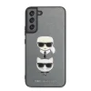 Samsung Galaxy S22+ Plus Karl Lagerfeld Karl Choupette Saffiano tok ezüst (KLHCS22MSAKICKCSL) thumbnail