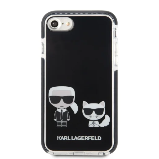 iPhone 7/8/SE2020/SE2022 Karl Lagerfeld TPE tok fekete (KLHCI8TPEKCK) - 2