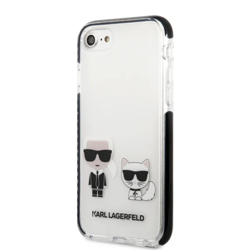 iPhone 7/8/SE2020/SE2022 Karl Lagerfeld TPE tok fekete (KLHCI8TPEKCW) - 1