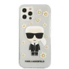 iPhone 12 / 12 Pro Karl Lagerfeld Ikonik Flower tok átlátszó (KLHCP12MHFLT) thumbnail