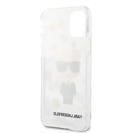 iPhone 12 / 12 Pro Karl Lagerfeld Ikonik Flower tok átlátszó (KLHCP12MHFLT) - 2