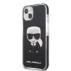 iPhone 13 mini Karl Lagerfeld TPE Body Ikonik tok fekete (KLHCP13STPEIKK) thumbnail