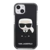 iPhone 13 mini Karl Lagerfeld TPE Body Ikonik tok fekete (KLHCP13STPEIKK) thumbnail
