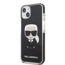 iPhone 13 mini Karl Lagerfeld TPE Body Ikonik tok fekete (KLHCP13STPEIKK)