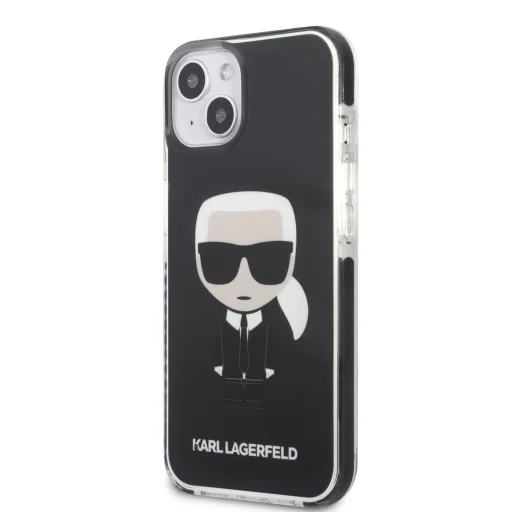 iPhone 13 mini Karl Lagerfeld TPE Body Ikonik tok fekete (KLHCP13STPEIKK) - 1
