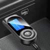 Bluetooth USB-3.5mm audio adapter adó/vevő audio-streaming TV-hez, számítógéphez, autóhoz LCD kijelzővel (T13) thumbnail