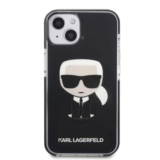 iPhone 13 Karl Lagerfeld TPE Body Ikonik tok fekete (KLHCP13MTPEIKK) - 6