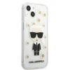 iPhone 13 Karl Lagerfeld Ikonik Flower tok átlátszó (KLHCP13MHFLT) thumbnail