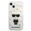 iPhone 13 Karl Lagerfeld Ikonik Flower tok átlátszó (KLHCP13MHFLT) thumbnail