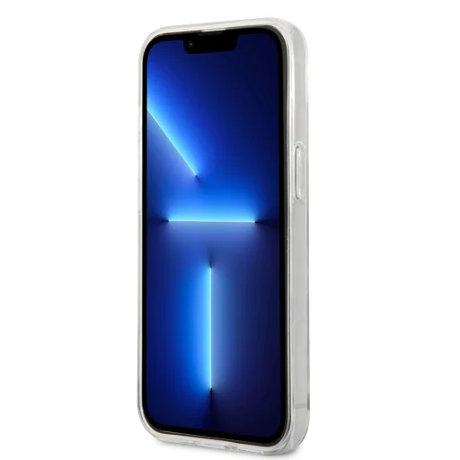 iPhone 13 Karl Lagerfeld Ikonik Flower tok átlátszó (KLHCP13MHFLT) - 3