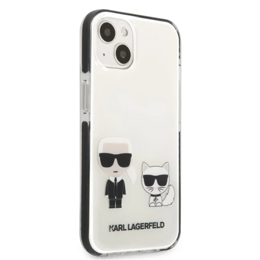 iPhone 13 Karl Lagerfeld TPE tok fehér (KLHCP13MTPEKCW) - 4