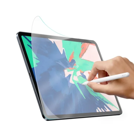 iPad Pro 11'' Baseus 0.15mm matt papír érzetű kijelzővédő fólia (SGAPIPD-BZK02) - 6