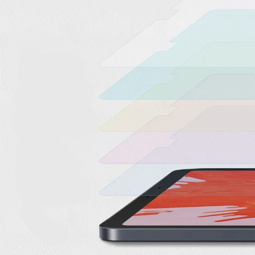 iPad Pro 11'' Baseus 0.15mm matt papír érzetű kijelzővédő fólia (SGAPIPD-BZK02) - 7