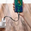 Baseus Simple HW Gyorstöltésre alkalmas adatkábel USB - USB Type-C 5A 40W 23cm arany (CATMBJ-BV3) thumbnail