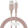 Baseus Colorful USB - Lightning kábel 2.4A 1.2m pink (CALDC-04) thumbnail