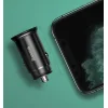 Baseus Univerzális Szivargyújtós töltő PPS Smart USB - USB Type-C 30W QC 4.0 QC4 + PD 3.0 VOOC SCP AFC MTKPE fekete (CCYS-C01) thumbnail