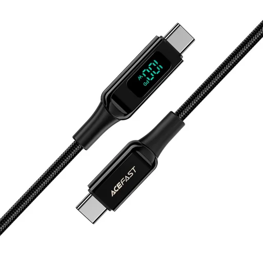 Acefast C6-03 kábel USB Type C - USB Type C 2m 100W (20V / 5A) fekete - 5