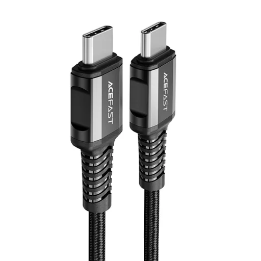 Acefast C1-03 USB Type C - USB Type C kábel 1.2m 60W (20V / 3A) fekete - 5