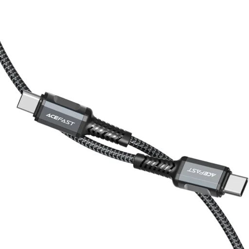 Acefast C1-03 USB Type C - USB Type C kábel 1.2m 60W (20V / 3A) szürke - 3