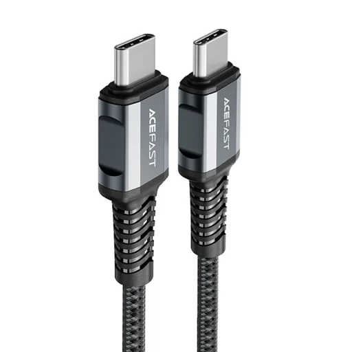 Acefast C1-03 USB Type C - USB Type C kábel 1.2m 60W (20V / 3A) szürke - 1