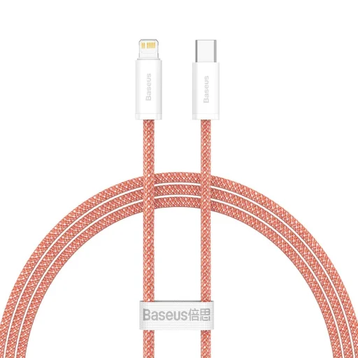 Baseus Dynmic Gyorstöltésre alkalmas USB Type-C - Lightning kábel PD 20W 1m narancssárga (CALD000007) - 1