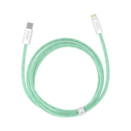 Baseus Dynmic Gyorstöltésre alkalmas USB Type-C - Lightning kábel PD 20W 1m zöld (CALD000006) - 2