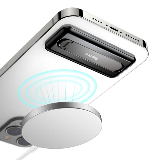 Baseus Hátlapi öntapadós telefon támasztó, tartó fekete (LUXZ000001) - 19