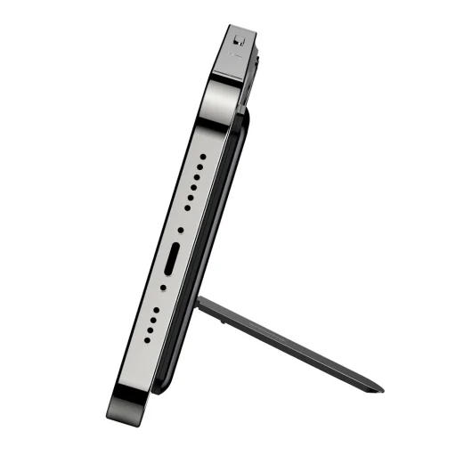 Baseus Hátlapi öntapadós telefon támasztó, tartó fekete (LUXZ000001) - 4