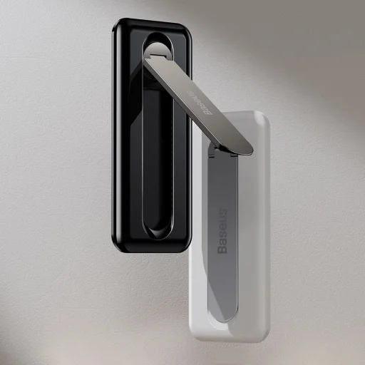 Baseus Hátlapi öntapadós telefon támasztó, tartó fekete (LUXZ000001) - 24