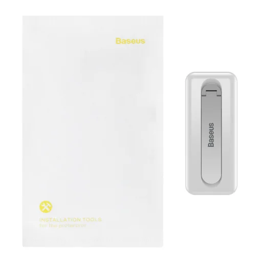 Baseus Hátlapi öntapadós telefon támasztó, tartó fehér (LUXZ000002) - 3