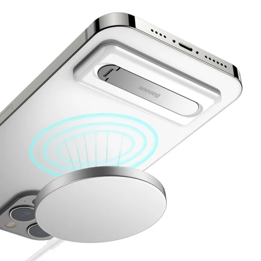 Baseus Hátlapi öntapadós telefon támasztó, tartó fehér (LUXZ000002) - 10