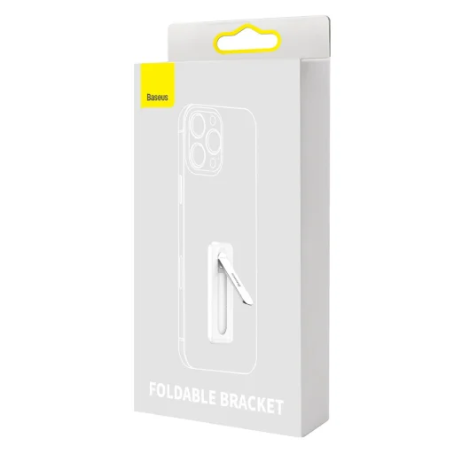 Baseus Hátlapi öntapadós telefon támasztó, tartó fehér (LUXZ000002) - 15