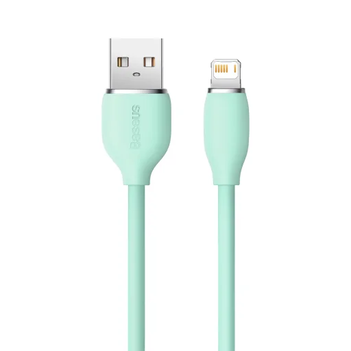 Baseus Jelly USB - Lightning kábel 2.4A 2m kék (CAGD000106) - 6