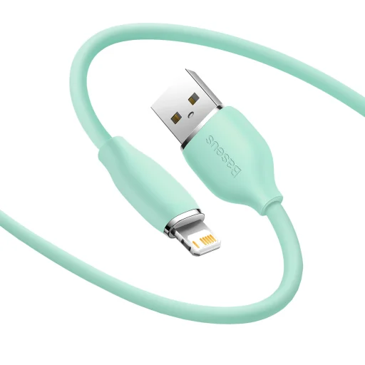 Baseus Jelly USB - Lightning kábel 2.4A 2m kék (CAGD000106) - 11