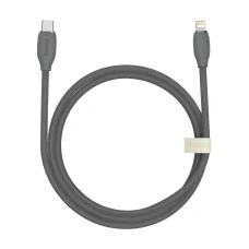 Baseus Jelly USB Type-C - Lightning kábel 20W 1.2m fekete (CAGD020001)