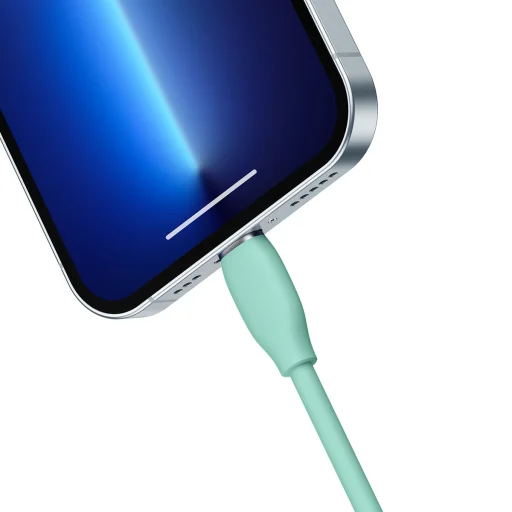 Baseus Jelly USB Type-C - Lightning kábel 20W 2m zöld (CAGD020106) - 10