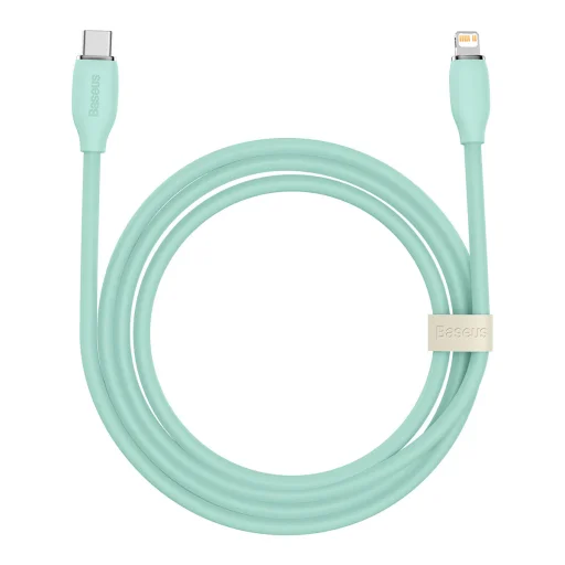 Baseus Jelly USB Type-C - Lightning kábel 20W 2m zöld (CAGD020106) - 1