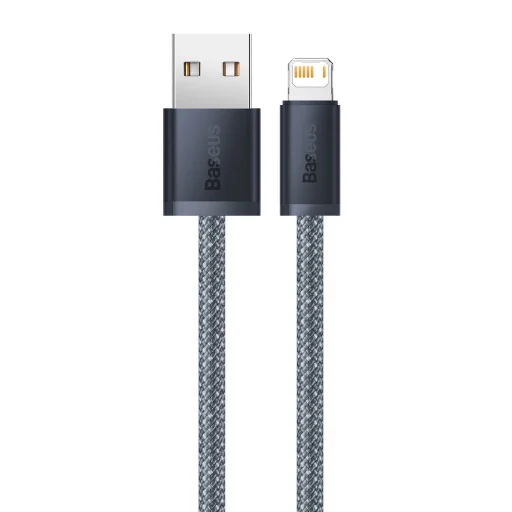 Baseus USB - Lightning kábel 2.4A 1m fekete (CALD000416) - 7