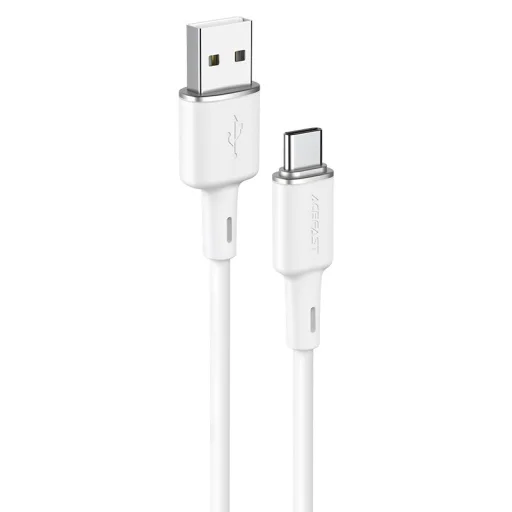 Acefast C2-04 USB - USB Type C kábel 1,2m 3A fehér - 1