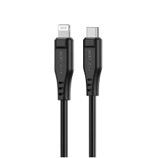 Acefast C3-01 MFI USB Type C - Lightning kábel 1,2m 30W 3A fekete