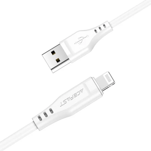 Acefast C3-02 MFI USB - Lightning kábel 1,2 m 2,4 A fekete - 5