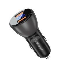 Acefast B7 autós töltő 45W 2x USB QC3.0 AFC FCP SCP fekete